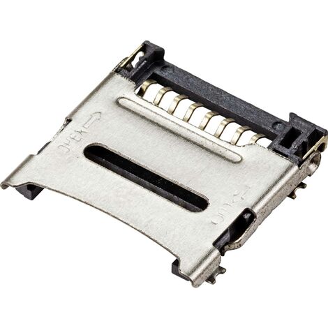 TRU COMPONENTS TC-9201932 microSD Support de carte à clapet 1 pc(s) Y771622