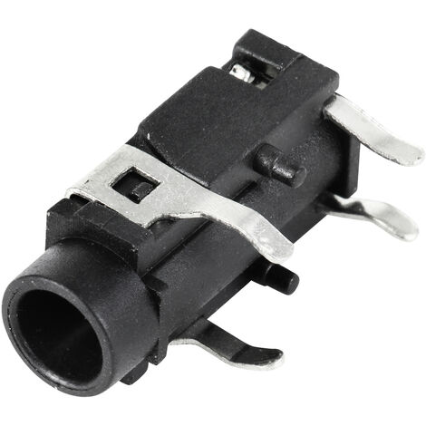 TRU COMPONENTS TC-9201960 Klinken-Steckverbinder 3.5 mm Buchse, Einbau horizontal Polzahl: 3 Stereo