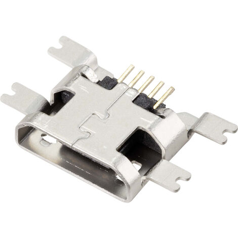 TRU COMPONENTS TC-9201988 Einbaubuchse Micro-USB 2.0 SMD Buchse, Einbau horizontal Micro-USB 2.0 SMD