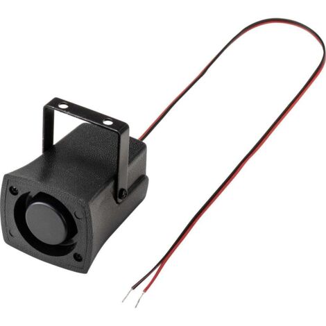 TRU COMPONENTS TC-9202100 Générateur de signal piézo Bruit généré: 105 dB Tension: 24 V/DC sirène 1 pc(s) Y773532