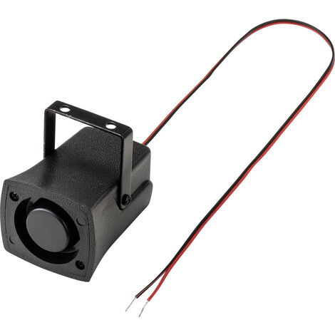 TRU COMPONENTS TC-9202104 Piezo-Signalgeber Geräusch-Entwicklung: 105 dB  Spannung: 12 V/DC Sirenent