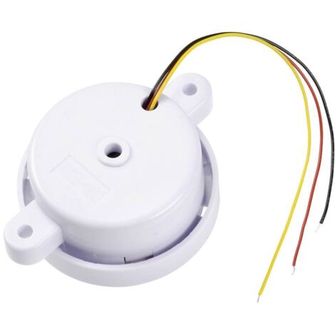 TRU COMPONENTS TC-9202116 Buzzer piezo Pressione acustica: 90 dB Tensione: 12 V/DC 1 pz.