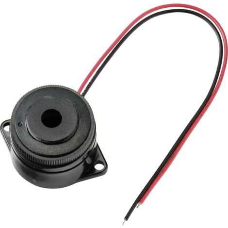 TRU COMPONENTS TC-9202120 Buzzer piezo Pressione acustica: 75 dB Tensione: 12 V/DC tono continuo 1 pz.