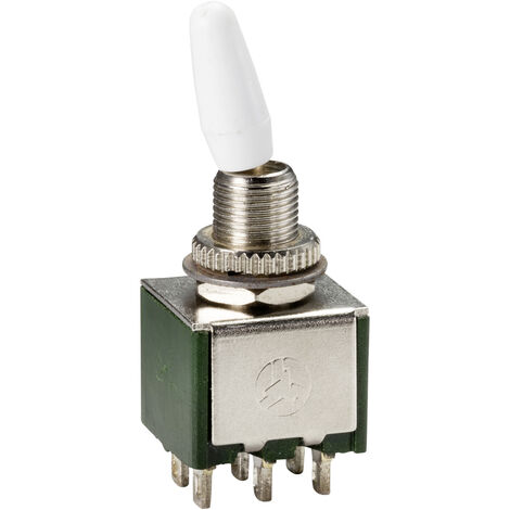 TRU COMPONENTS TC-9218548  Kippschalter 250 V/AC 2 A 2 x Ein/Ein  rastend 1 St.