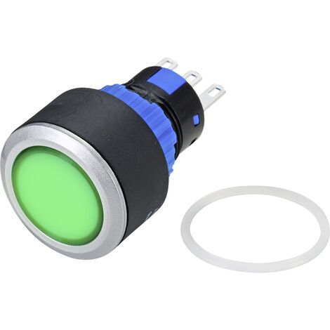 TRU COMPONENTS TC-9219068  Drucktaster 250 V/AC 3 A 1 x Aus/(Ein) tastend  (Ø) 25 mm IP65 1 St.