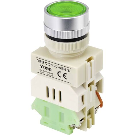 TRU COMPONENTS TC-9219084 PULSANTE 250 V/AC 5 A 1 X ON/(ON) PROMEMORIA 1 PZ(I)
