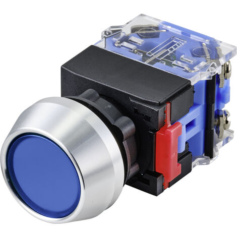 TRU COMPONENTS TC-9428092 LAS0-L-11/B Drucktaster 250 V 5 A 1 x Aus/(Ein) tastend   IP40 1 St.