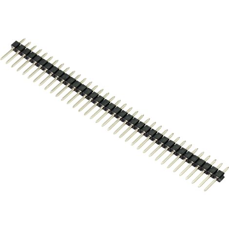 TRU COMPONENTS TC-9556676 Embase mâle Pas: 2.54 mm Nbr total de pôles: 36 Nbr de rangées: 1 1 pc(s) Y609802