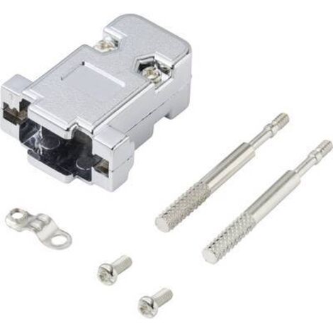 TRU COMPONENTS TC-9878208 Capot SUB-D Nombre de pôles: 9 matière plastique 1 pc(s) W803352