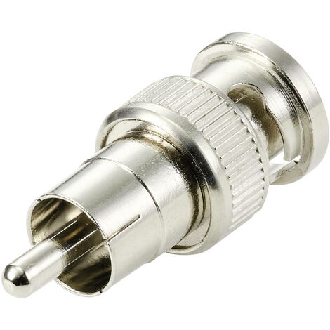 TRU COMPONENTS TC-9920720 Adaptateur BNC BNC mâle - Cinch-RCA mâle 1 pc(s) W679672