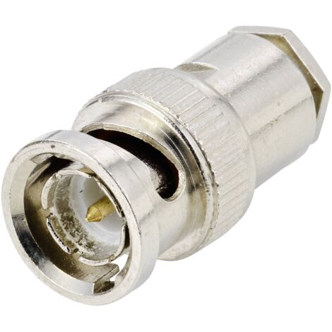 TRU COMPONENTS TC-9920748 Connecteur BNC mâle, droit 75 Ω 1 pc(s) W679642