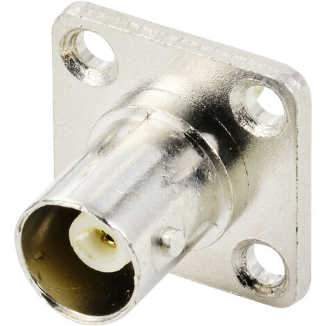 TRU COMPONENTS  TC-9920760 BNC-Steckverbinder Flanschbuchse, Kontakte gerade 50 Ω 1 St.