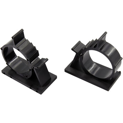TRU COMPONENTS TC-AP2225203 Befestigungssockel selbstklebend 1593119 Bündel-Ø-Bereich 22.20 bis 25.4