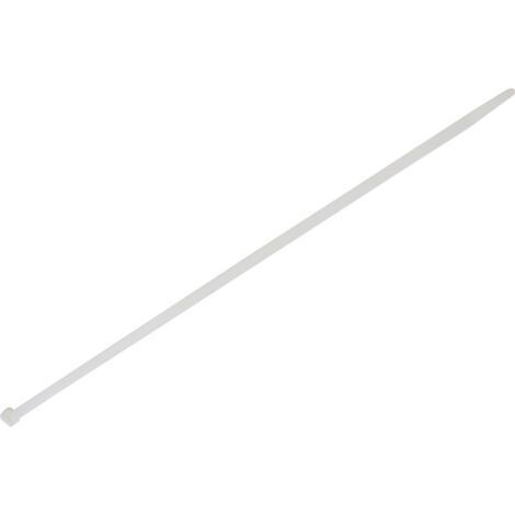 TRU COMPONENTS TC-BT-500-7.6-N Kabelbinder 500 mm 7.6 mm Natur chemische Beständigkeit 100 St.