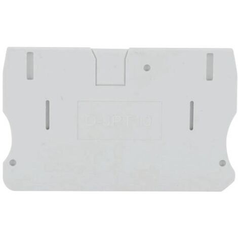 TRU COMPONENTS TC-D-JPT 10 Butée Convient pour (détails): TC-JPT10, JC-JPT10-PE gris 1 pc(s) C067002