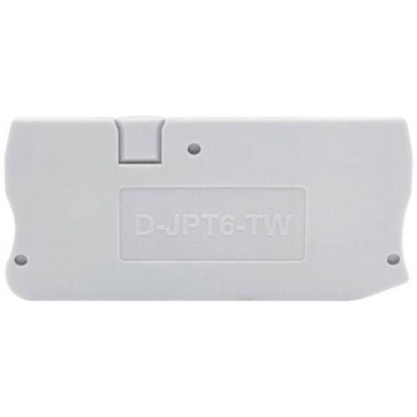 TRU COMPONENTS TC-D-JPT6-TW Butée Convient pour (détails): TC-JPT6-TW, TC-JPT6-PE-TW 1 pc(s) C069522