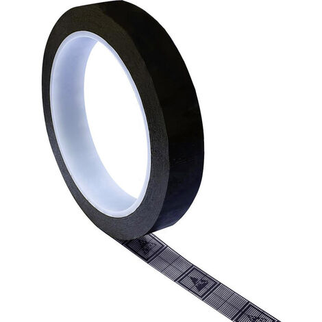 TRU COMPONENTS TC-ESDT-BL1750-5S ESD-Klebeband 5 x 50 m Schwarz (L x B) 50 m x 17 mm