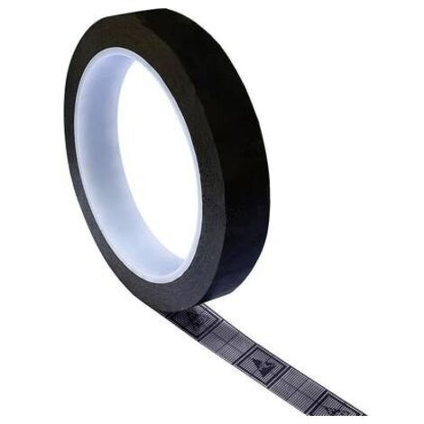 TRU COMPONENTS TC-ESDT-BL1750 5S Nastro adesivo ESD 5 x 50 m Testo tradotto automaticamente. Nero (L x L) 50 m x 17 mm