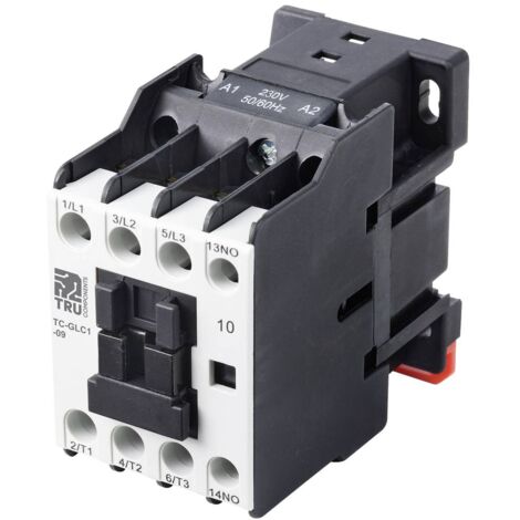 TRU COMPONENTS TC-GLC1-09 230V CONTATTORE 1 NO (T) 4 KW 230 V/AC 9 A 1 PZ. TC-10472188