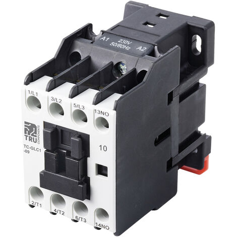 TRU COMPONENTS TC-GLC1-09 230V Schütz  3 Schließer 4 kW 230 V/AC 9 A    1 St.