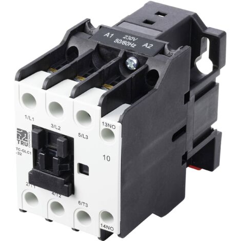 TRU COMPONENTS TC-GLC1-32 230V Contacteur 3 NO (T) 15 kW 230 V/AC 32 A 1 pc(s) X967372