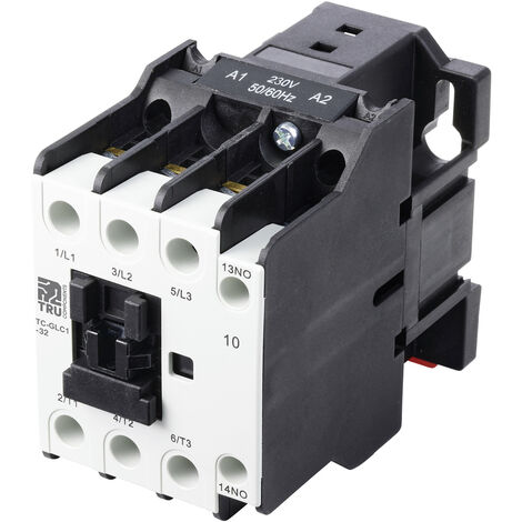 TRU COMPONENTS TC-GLC1-32 230V Schütz  3 Schließer 15 kW 230 V/AC 32 A    1 St.