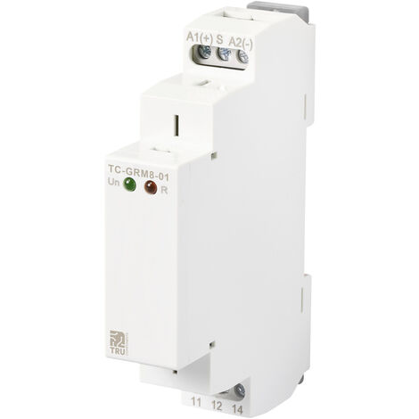 TRU COMPONENTS TC-GRM8-01 Schaltrelais Hutschiene    16 A   1 St.