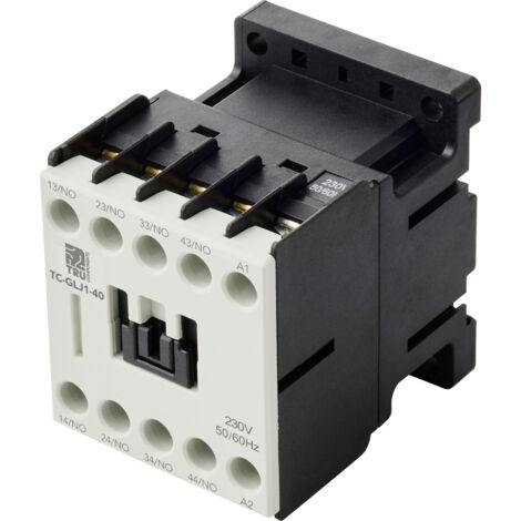TRU COMPONENTS TC-GYJ1-40-230VAC Hilfsschütz  4 Schließer  230 V/AC 10 A    1 St.