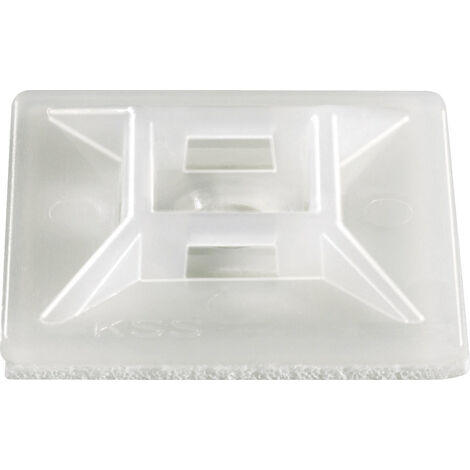 TRU COMPONENTS TC-HCR102203 Befestigungssockel selbstklebend 1593045 Bündel-Ø-Bereich 3.60 mm (max)
