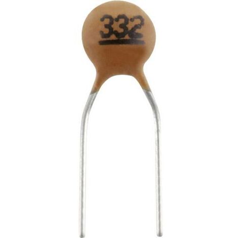 TRU COMPONENTS TC-K10NF5 Condensateur céramique THT 10 nF 100 V 20 % 1 pc(s) S603521