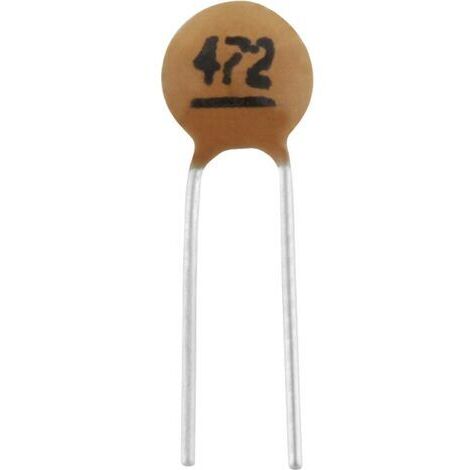 TRU COMPONENTS TC-K4,7NF5 Condensateur céramique THT 4.7 nF 100 V 10 % 1 pc(s) S603551