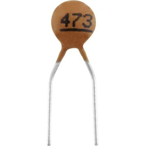 TRU COMPONENTS TC-K47NF5 Condensateur céramique THT 47 nF 100 V 20 % 1 pc(s) S601351
