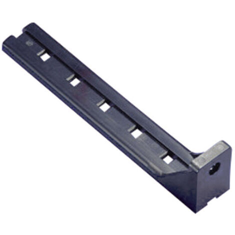 TRU COMPONENTS TC-LCHR120BK203 Kabelhalter schraubbar 1593072    Schwarz 1 St.