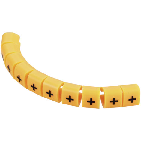 TRU COMPONENTS TC-MB1/+203 Kennzeichnungsclip Aufdruck + Außendurchmesser-Bereich 3 bis 3.60 mm