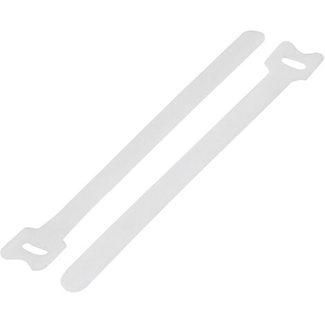 TRU COMPONENTS TC-MGT-310WE203  Klettkabelbinder zum Bündeln Haft- und Flauschteil (L x B) 310 mm x