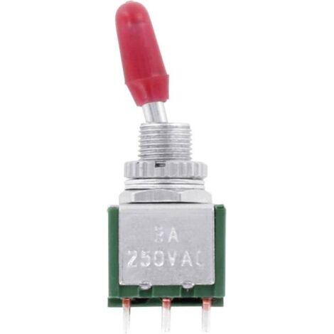 TRU COMPONENTS TC-MK225 TC-MK225 INTERRUPTEUR À LEVIER 125 V/AC 2 X ON/ON À ACCROCHAGE 1 PC(S)