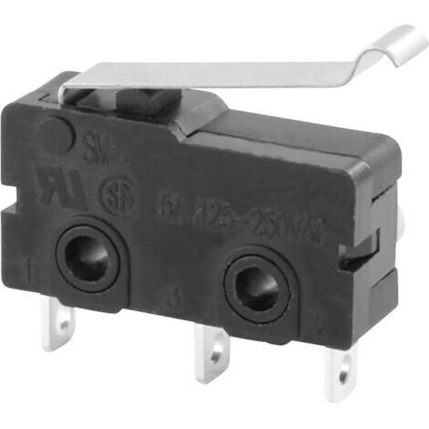 TRU COMPONENTS TC-MS03 Microrupteur TC-MS03 5 A à rappel 1 pc(s) S601501
