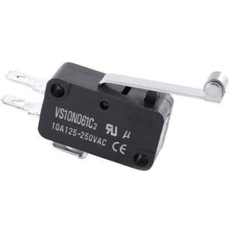 TRU COMPONENTS TC-MS21 Microrupteur TC-MS21 10 A à rappel 1 pc(s) S601771