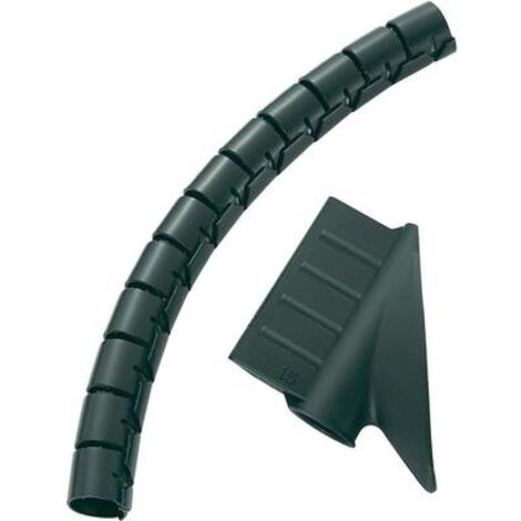 TRU COMPONENTS TC-MX-KLT20BK203 Guaina spiralata 20 mm (max) Nero 5 m