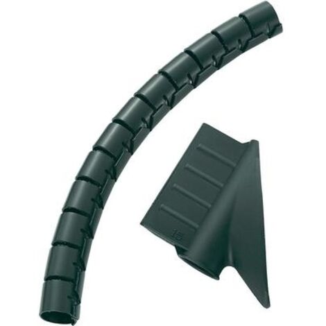 TRU COMPONENTS TC-MX-KLT25BK203 Guaina spiralata 25 mm (max) Nero 5 m