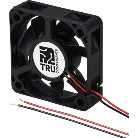 TRU COMPONENTS TC-MX5015-12V0.05A Axiallüfter 12 V/DC 19.2 m³/h (L x B x H) 50 x 50 x 15 mm
