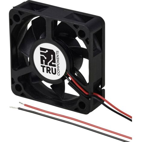 TRU COMPONENTS TC-MX5015-12V0.05A Ventilateur axial 12 V/DC 19.2 m³/h (L x l x H) 50 x 50 x 15 mm