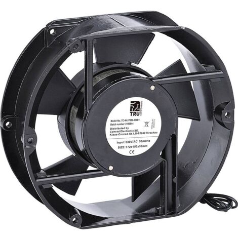 TRU COMPONENTS TC-NA17050-230B1 Ventilateur axial 230 V/AC 299 m³/h (L x l x H) 172 x 150 x 50 mm