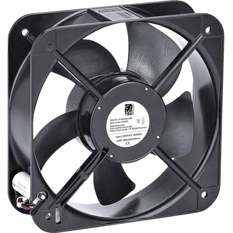TRU COMPONENTS TC-NA20060-230B1 Ventilateur axial 230 V/AC 890 m³/h (L x l x H) 200 x 200 x 60 mm