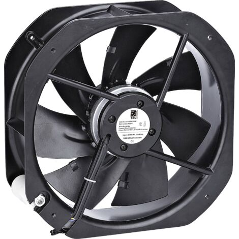 TRU COMPONENTS TC-NA28080-230B1 Ventilateur axial 230 V/AC 2570 m³/h (L x l x H) 280 x 280 x 80 mm Q028143