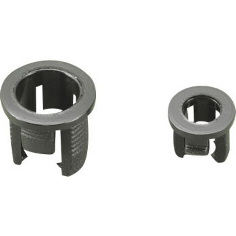 TRU COMPONENTS TC-PCL-3H203   Polyamid 6.6 Passend für (LEDs) LED 3 mm SnapIn