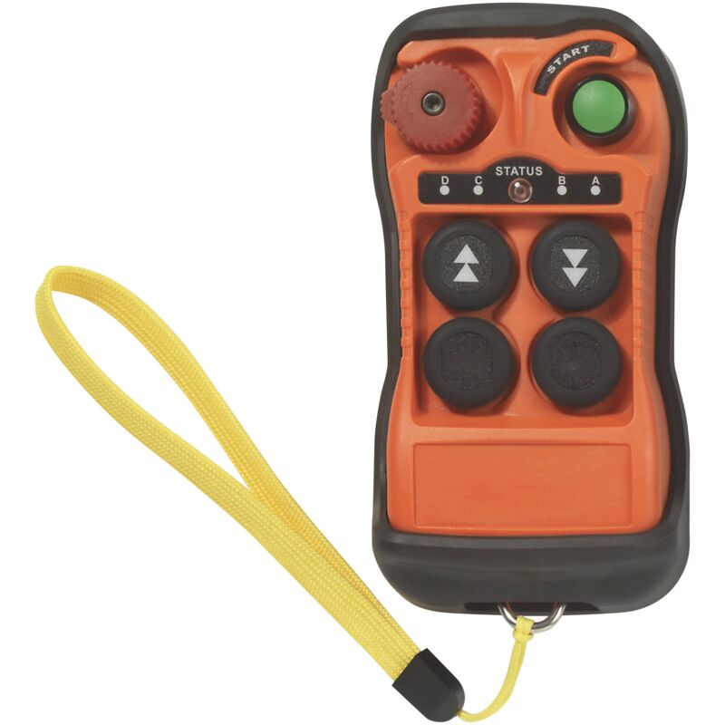 Tru Components - TC-Q200-T Télécommande sans fil industrielle 2 canaux, émetteur uniquement 1 pc(s)