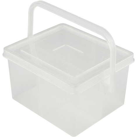 TRU COMPONENTS TC-QBS-400 B203 Sortimentsbox (L x B x H) 135 x 115 x 80 mm Anzahl Fächer: 4 feste Un