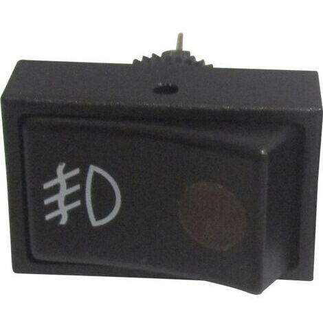 TRU COMPONENTS TC-R13-207B2 B/B YELLOW Interrupteur à bascule pour l'automobile 12 V/DC 20 A 1 x Off/On à accrochage 1 pc(s) S646191