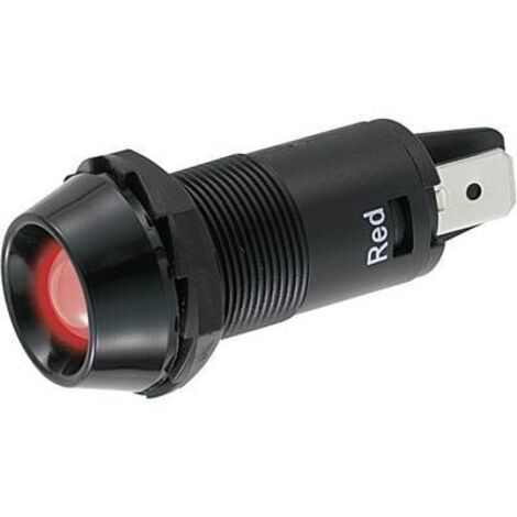 TRU COMPONENTS TC-R9-106L1-01, RED Voyant de signalisation LED rouge 12 V/DC TC-R9-106L1-01, rouge S640501